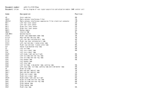 Wiring diagram of rear signal acquisition and x164 550 AMG-us