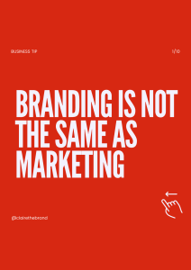 Branding and Marketing The difference  1645159213
