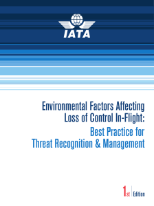 IATA Guidance Environmental Factors LOC
