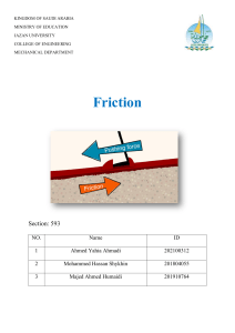 Friction