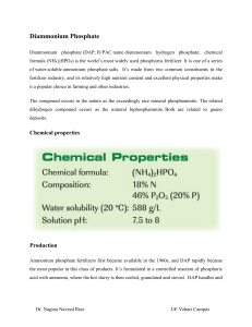Diammonium phosphate
