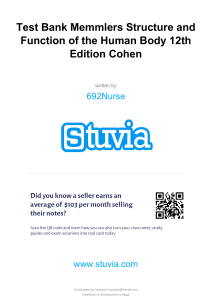 Stuvia-1359824-test-bank-memmlers-structure-and-function-of-the-human-body-12th-edition-cohen