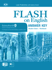 Flash on English 4 - Student book Workbook Key