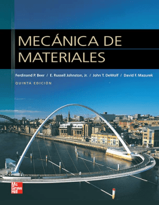 Libro - Mecánica de Materiales - Beer 5ta Edición