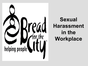 Sexual-Harassment in workplace