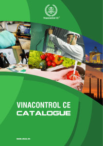 Catalog Vinacontrol CE