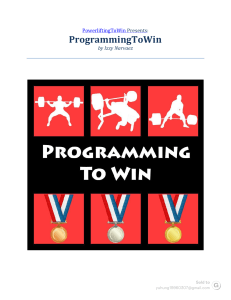 ProgrammingToWin2i