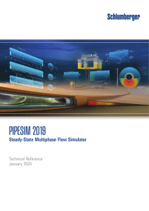 20-IS-000057 PIPESIM 2019 Technical Description