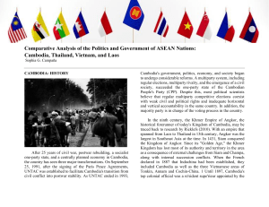 CAMPAÑA - OUTPUT 3 (Politics and Governance in South East Asia)