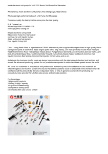 mack electronic unit pump 0414401102 Bosch Unit Pump For Mercedes