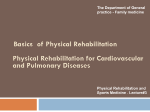 3. Basics of Physical Rehabilitation, Cardiovascular System (68)