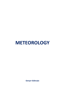 Copy of Meteorology - Learning Objectives - 01.08.2016
