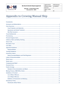 App to Crewing manual
