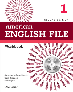 American English file 2ed 1 Workbook