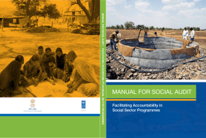 10 Social Audit Training Manual