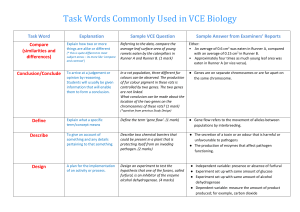 VCE Biology Task Words U1-4 (1)