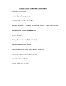 Chapter 3 Sections 2-4 Lecture Questions