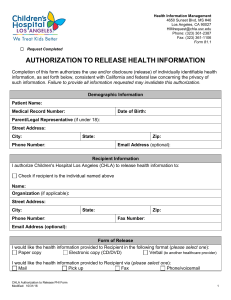 CHLA-Authorization-to-Release-Health-Info-English-11-16