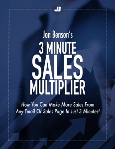 Jon-Benson 3+Minute+Sales+Multiplier