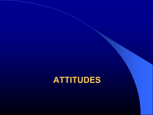 Attitude