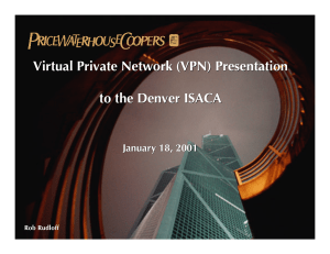 Denver ISACA VPN Jan 18 2001