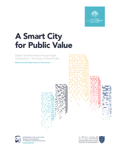 A Smart City For Public Value MBRSG