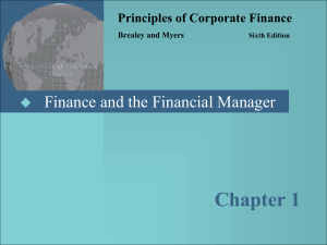 Principles Of Corporate Finance-slides