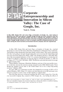 Google Case Study