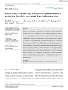 Ametrano et al 2022 - Should we hail the Red King  Evolutionary consequences of a mutualistic lifestyle