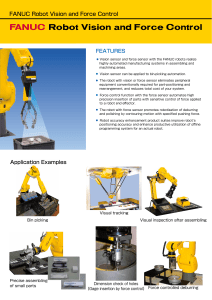 Übersicht Fanuc Vision and Force