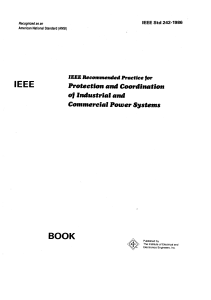 IEEE Recommended Practice for Protection and Coordination of Industrial and Commercial Power Systems, 1988 ( etc.) (z-lib.org)