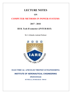 IARE CMPS LECTURE NOTES