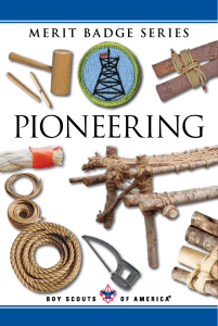 Pioneering Merit Badge Pamphlet 35931 (1)