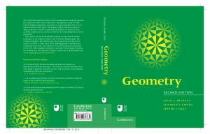 David A. Brannan, Matthew F. Esplen, Jeremy J. Gray - Geometry-Cambridge University Press (2012)