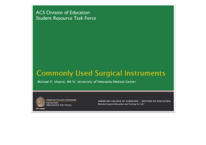 downstudocu.com common-surgical-instruments-module