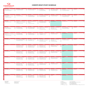 MCAT+study+schedule+template+3+months