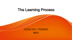 LEARNING PROCESS MED