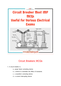 Circuit-Breakers-MCQ