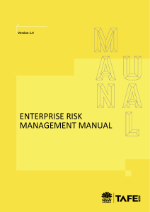 إدارة المخاطر المؤسسية (1)