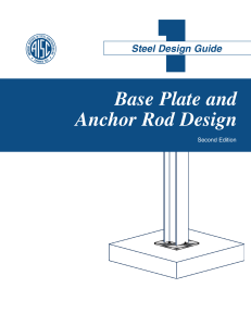 AISC - Design Guide 1 Base Plate and Anchor Rod Design 2nd Edition