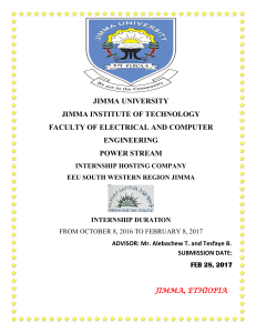 power engineering internship report