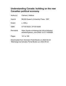 Understanding Canada [Pages 141-180] [2022-04-22]