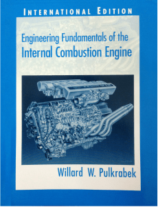 Engineering Fundamentals of the IC Engine - Willard Pulkrabek Final