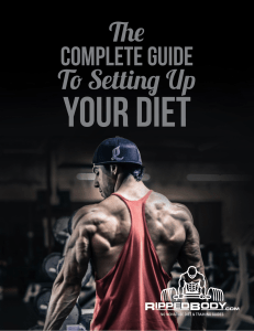 The Complete Guide To Setting Up Your Diet v2.2
