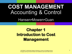 COST-MANAGEMENT-Accounting control-Hansen.Mowen .Guan-6e-ch01