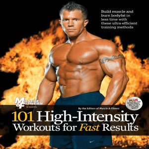 101 High Intensity Workouts for Fast Results (101 Workouts) - PDF Room