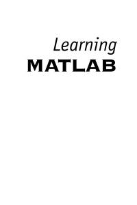 Learning MATLAB by Tobin A. Driscoll (z-lib.org)