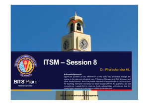 ITSM Session 8: Configuration Management Presentation