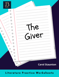 The-Giver-Literature-Practice-Worksheets-Sample-Pages