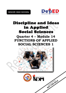 DIASS Q4 Mod14 FunctionsOfAppliedSocialSciences-1 v5